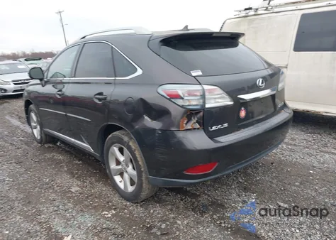 2010 Lexus Rx 350 из США, поврежденный, VIN 2T2BK1BA4AC034184